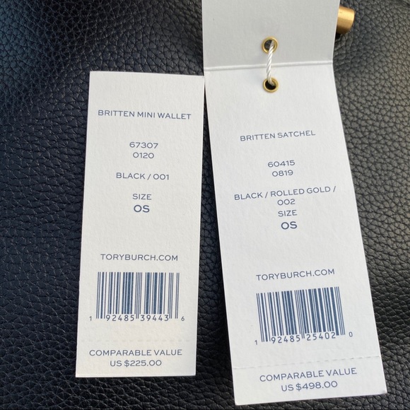 NWT Tory Burch Britten Satchel & Wallet Set - Picture 7 of 7